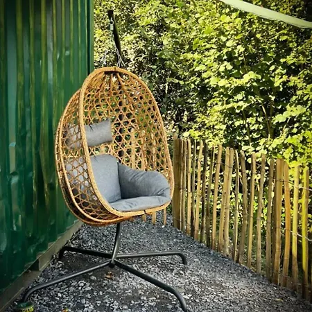 豪华帐篷 Nuit Insolite Conteneur Tropical