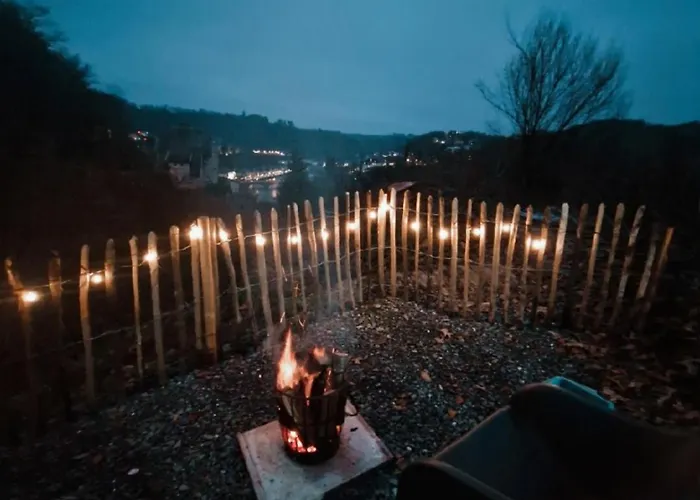 Nuit Insolite Conteneur Tropical Tente de luxe